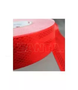 Αυτοκόλλητη Αντανακλαστική Ταινία 3D Diamond Grade ( Κόκκινη) 3M 318 55mm x Τρέχον Μέτρο 
