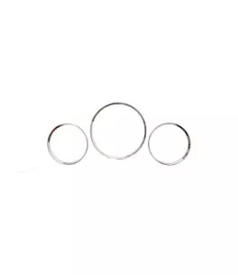 Δαχτυλίδια Καντράν Για Mercedes-Benz C-Class W202 93-95 Χρώμιο 