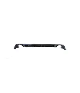 Diffuser Πίσω Προφυλακτήρα Για VW Golf VII (7.5) 17-20 Facelift GTI Με 2 Μονές Εξατμίσεις Δεξια & Αριστερά Γυαλιστερό Μαύρο Από 