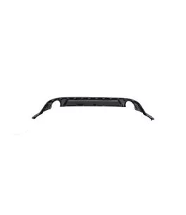 Diffuser Πίσω Προφυλακτήρα Για VW Golf VII (7.5) 17-20 Facelift GTI Με 2 Μονές Εξατμίσεις Δεξια & Αριστερά Γυαλιστερό Μαύρο Από 