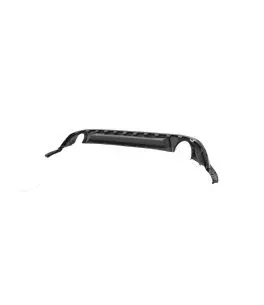 Diffuser Πίσω Προφυλακτήρα Για VW Golf VII (7.5) 17-20 Facelift GTI Με 2 Μονές Εξατμίσεις Δεξια & Αριστερά Γυαλιστερό Μαύρο Από 