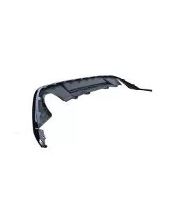 Diffuser Πίσω Προφυλακτήρα Για VW Golf VII (7) 13-17 GTI Με 2 Μονές Εξατμίσεις Δεξια & Αριστερά Γυαλιστερό Μαύρο Από Abs Πλαστικ 