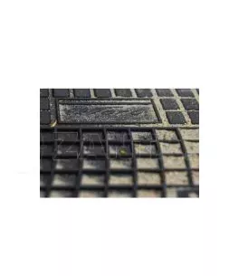 Πατάκια Αυτοκινήτου Frogum Για Smart 450 1998-2007 Μαύρο 2 τεμάχια 
