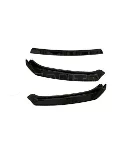 Μπροστινό Spoiler Για VW Golf VII (7.5) 17-20 Standard Έκδοση Μαύρο Χρώμα Από Abs Πλαστικό 3 Τεμάχια 