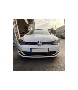 Μπροστινό Spoiler Για VW Golf VII (7.5) 17-20 Standard Έκδοση Μαύρο Χρώμα Από Abs Πλαστικό 3 Τεμάχια 