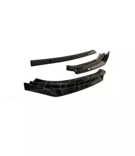 Μπροστινό Spoiler Για VW Golf VII (7) 12-17 Standard Έκδοση Μαύρο Χρώμα Από Abs Πλαστικό 3 Τεμάχια 