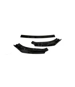 Μπροστινό Spoiler Για VW Golf VII (7) 12-17 Standard Έκδοση Μαύρο Χρώμα Από Abs Πλαστικό 3 Τεμάχια 