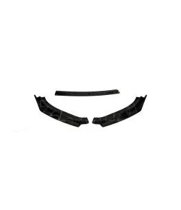 Μπροστινό Spoiler Για VW Golf VII (7) 12-17 Standard Έκδοση Μαύρο Χρώμα Από Abs Πλαστικό 3 Τεμάχια 