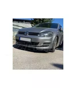 Μπροστινό Spoiler Για VW Golf VII (7) 12-17 Standard Έκδοση Μαύρο Χρώμα Από Abs Πλαστικό 3 Τεμάχια 