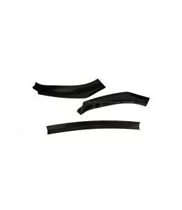 Μπροστινό Spoiler Για VW Golf VII (7) 12-17 Standard Έκδοση Μαύρο Χρώμα Από Abs Πλαστικό 3 Τεμάχια 