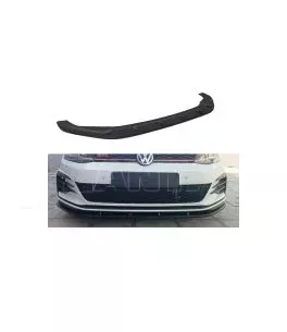 Μπροστινό Spoiler Για VW Golf VII (7.5) 17-20 GTI Έκδοση Μαύρο Γυαλιστερό Χρώμα Από Abs Πλαστικό Α Ποιότητα 