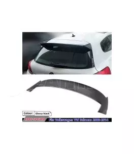 Αεροτομή Οροφής Για Vw Scirocco 08-14 Osir V2 Look Γυαλιστερό Μαύρο Από Abs Πλαστικό 