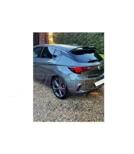 Αεροτομή Οροφής Για Opel Astra K 15-21 "Oetinger" Look Μαύρη Γυαλιστερή Από Abs Πλαστικό 