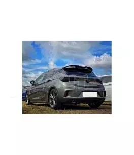 Αεροτομή Οροφής Για Opel Astra K 15-21 "Oetinger" Look Μαύρη Γυαλιστερή Από Abs Πλαστικό 