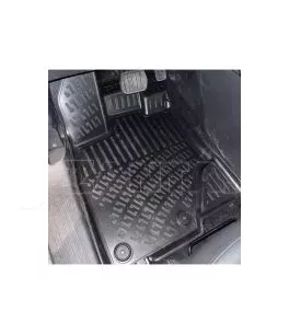 Πατάκια Σκαφάκια 3D Από Λάστιχο TPE Για Peugeot 3008 24+ Hybrid Rizline 4 Τεμάχια Μαύρα 