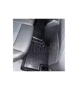 Πατάκια Σκαφάκια 3D Από Λάστιχο TPE Για Peugeot 3008 24+ Hybrid Rizline 4 Τεμάχια Μαύρα 