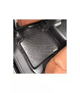 Πατάκια Σκαφάκια 3D Από Λάστιχο TPE Για Skoda Kodiaq 2024- Rizline 4 Τεμάχια Μαύρα 
