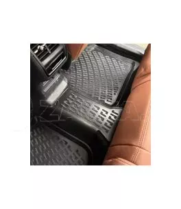 Πατάκια Σκαφάκια 3D Από Λάστιχο TPE Για Skoda Kodiaq 2024- Rizline 4 Τεμάχια Μαύρα 