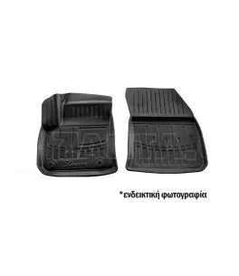 ΠΑΤΑΚΙA ΛΑΣΤΙΧΟ ΣΕ ΣΚΑΦΗ ME KOYMΠΩΜΑΤΑ ΓΙΑ DACIA LOGAN & MCV 5D 2012-2020 / SANDERO & STEPWAY 5D 2012-2020 RACE AXION - 2 Τεμ. 