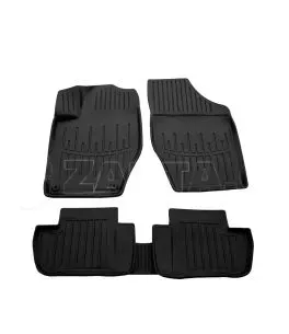 ΠΑΤΑΚΙA ΛΑΣΤΙΧΟ ΣΕ ΣΚΑΦΗ ME KOYMΠΩΜΑΤΑ ΓΙΑ CITROEN C4 5D 2010-2018 / PEUGEOT 308 5D 2007-2013 RACE AXION - 5 Τεμ. 