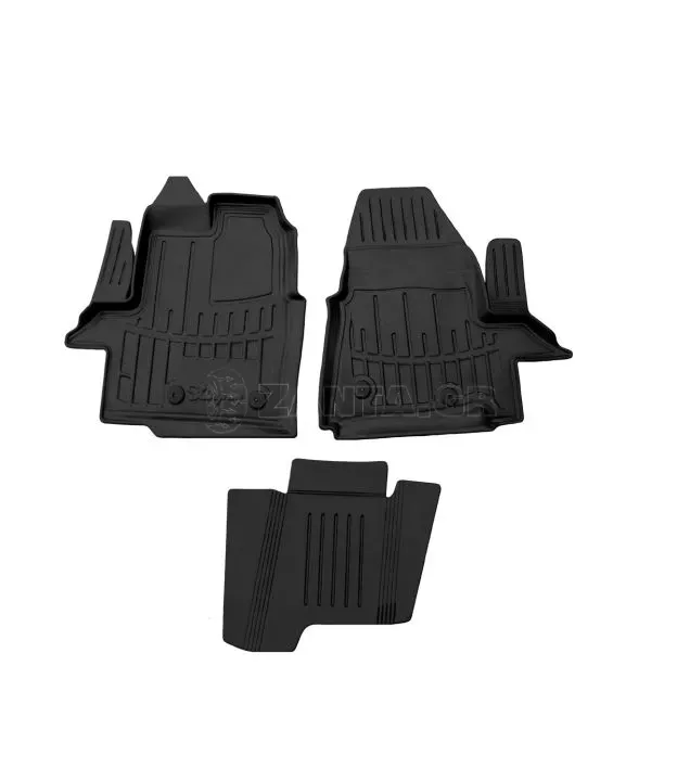 ΠΑΤΑΚΙA ΛΑΣΤΙΧΟ ΣΕ ΣΚΑΦΗ ME KOYMΠΩΜΑΤΑ ΓΙΑ FORD TRANSIT CUSTOM 2012-2023 RACE AXION - 3 Τεμ.