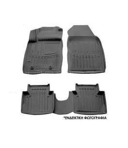 ΠΑΤΑΚΙA ΛΑΣΤΙΧΟ ΣΕ ΣΚΑΦΗ ME KOYMΠΩΜΑΤΑ ΓΙΑ FORD EXPLORER VI U625 5D 2020+ RACE AXION - 4 Τεμ. 