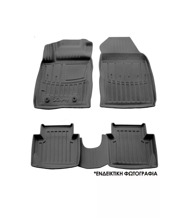 ΠΑΤΑΚΙA ΛΑΣΤΙΧΟ ΣΕ ΣΚΑΦΗ ME KOYMΠΩΜΑΤΑ ΓΙΑ FORD EXPLORER VI U625 5D 2020+ RACE AXION - 4 Τεμ.