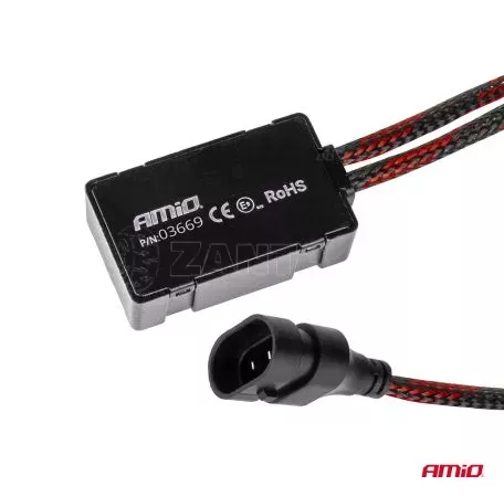 AMIO ΛΑΜΠΕΣ LED D3S/D5R/D8S 12/24V 6000K 9.000lm 50W X ALL IN ONE SERIES CAN-BUS (ΜΕ ΑΝΕΜΙΣΤΗΡΑΚΙ) AMIO - 2 ΤΕΜ.  03669/AM 
