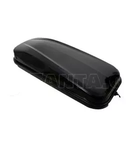 Μπαγκαζιέρα οροφής Junior Easy 180x78x40cm με μονόπλευρο άνοιγμα και κλειδί, 430 λίτρα - μαύρη 