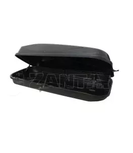 Μπαγκαζιέρα οροφής Junior Easy 180x78x40cm με μονόπλευρο άνοιγμα και κλειδί, 430 λίτρα - μαύρη 
