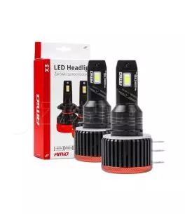 ΛΑΜΠΕΣ LED H15 9-16V 90W 6.500K 9900lm CANBUS ΜΕ ΑΝΕΜΙΣΤΗΡΑΚΙ X3 SERIES AMIO - 2ΤΕΜ. 