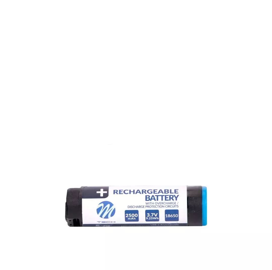 M-tech ΜΠΑΤΑΡΙΑ ΕΠΑΝΑΦΟΡΤΙΖΟΜΕΝΗ ΜΕ ΘΥΡΑ USB-C 20x76mm 3.7V 9.25Wh 2500mAh 1A m-TECH - 1 τεμ. ILPRO600/MT