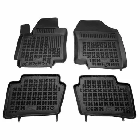 Πατάκια Σκαφάκια 3D Από Λάστιχο TPE Για Hyundai I20 2008-2014 Rezaw Plast 4 Τεμάχια Μαύρα 