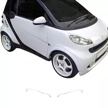 Φρυδάκια Μπροστινών Φαναριών Για Smart Fortwo 451 07-14 2 Τεμάχια 