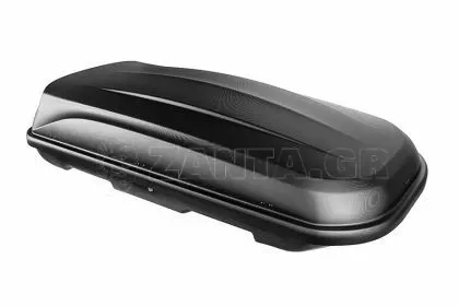 Μπαγκαζιέρα οροφής Junior Xtreme 2 195x78x39cm με διπλό άνοιγμα και κλειδί, 445 λίτρα - μαύρη