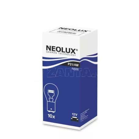 Λάμπα Αλογόνου P21/4W 12V BAZ15D  Διπολική Neolux By Osram N566 1 Τεμάχιο 