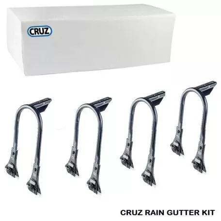 Πόδια / Άκρα Για Μπάρες & Σχάρες Οροφής CRUZ LCV 933-034 Νεροχύτη Universal Διπλά 39cm Σετ 4 Τεμάχια 