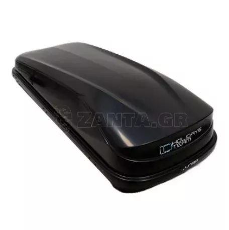Μπαγκαζιέρα οροφής Junior Easy 180x78x40cm με μονόπλευρο άνοιγμα και κλειδί, 430 λίτρα - μαύρη 