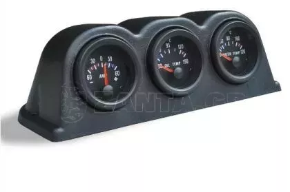 Κονσόλα - βάση για 3 όργανα μέτρησης 52 mm 