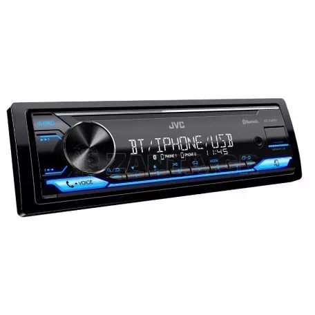 Radio Usb Bluetooth JVC KD-X382BT 4x50 Watt MP3 / Aux Μπλε Χρώμα 
