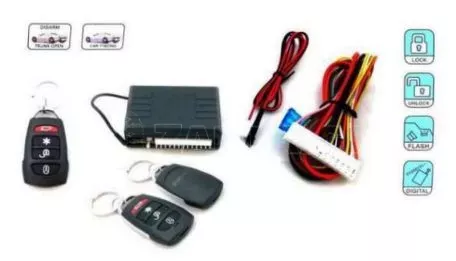 Κεντρικό Κλείδωμα Keyless Entry System Με 2 Κοντρόλ Και Άνοιγμα Πορτ-Παγκάζ 