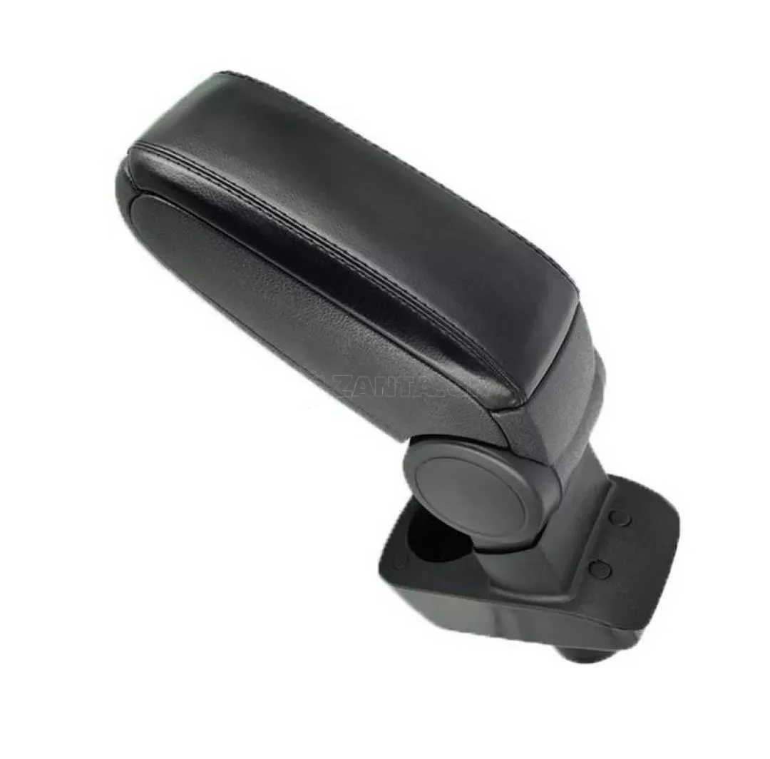 Κονσόλα Χειροφρένου Τεμπέλης "Oem" Design Για Ford Fiesta 2009-2017 Δερματίνη Μαύρο Χρώμα