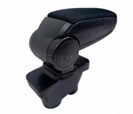 Κονσόλα Χειροφρένου Τεμπέλης  "Oem" Design Για Peugeot 208 2012-2019 Υφασμάτινος Μαύρο Χρώμα 