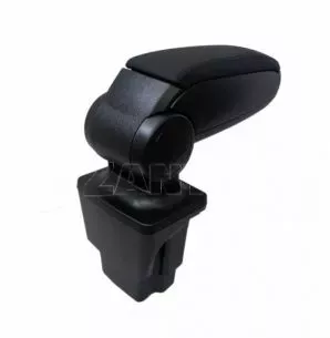 Κονσόλα Χειροφρένου Τεμπέλης Για Seat Leon 1P 2005-2012 Δερματίνη  Μαύρο Χρώμα 