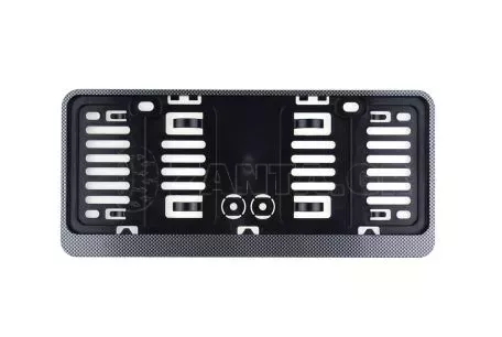 AMIO ΠΛΑΙΣΙΟ ΠΙΝΑΚΙΔΑΣ (USA) CARBON ΜΑΥΡΟ 305x114mm ΑΜΙΟ - 1 Τεμ. 02795/AM 