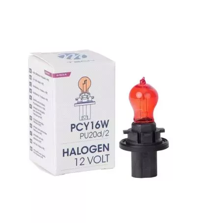 M-tech ΛΑΜΠΑΚΙ LED PCY16W 12V PU20d/2 16W ΠΟΡΤΟΚΑΛΙ M-TECH - 1 ΤΕΜ. Z125/MT 