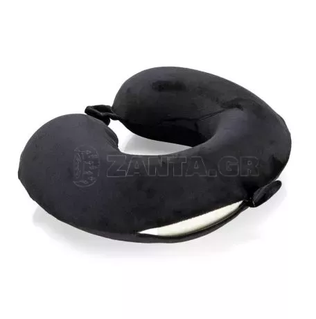 Lampa ΜΑΞΙΛΑΡΙ ΤΑΞΙΔΙΟΥ ΑΥΧΕΝΑ MEMORY FOAM ΜΑΥΡΟ MEMORY-WRAP LAMPA - 1 ΤΕΜ. L5416.4 