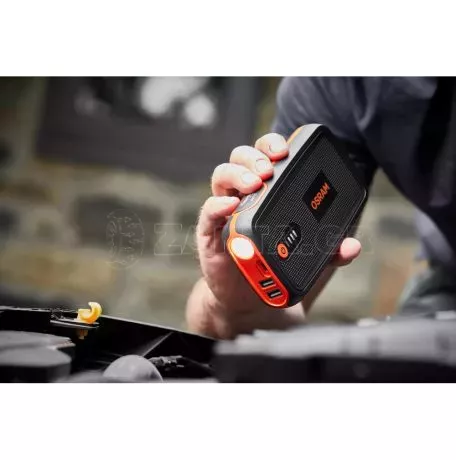 Osram ΕΚΚΙΝΗΤΗΣ ΜΠΑΤΑΡΙΑΣ/POWER BANK/ΦΑΚΟΣ/2xUSB (6000cc ΒΕΝΖΙΝΗ/3000cc DIESEL) 12V 13000mAh 490g OSRAM - 1 ΤΕΜ L.OBSL300/OA 