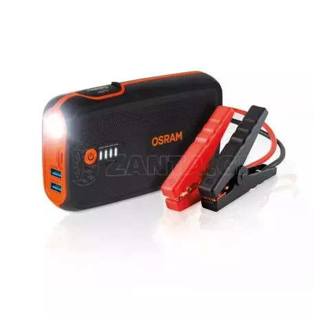 Osram ΕΚΚΙΝΗΤΗΣ ΜΠΑΤΑΡΙΑΣ/POWER BANK/ΦΑΚΟΣ/2xUSB (6000cc ΒΕΝΖΙΝΗ/3000cc DIESEL) 12V 13000mAh 490g OSRAM - 1 ΤΕΜ L.OBSL300/OA 