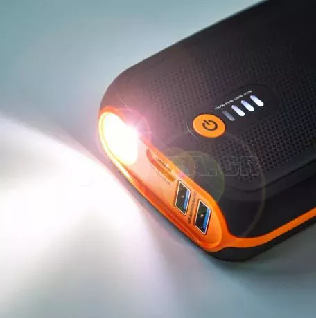 Osram ΕΚΚΙΝΗΤΗΣ ΜΠΑΤΑΡΙΑΣ/POWER BANK/ΦΑΚΟΣ/2xUSB (6000cc ΒΕΝΖΙΝΗ/3000cc DIESEL) 12V 13000mAh 490g OSRAM - 1 ΤΕΜ L.OBSL300/OA 